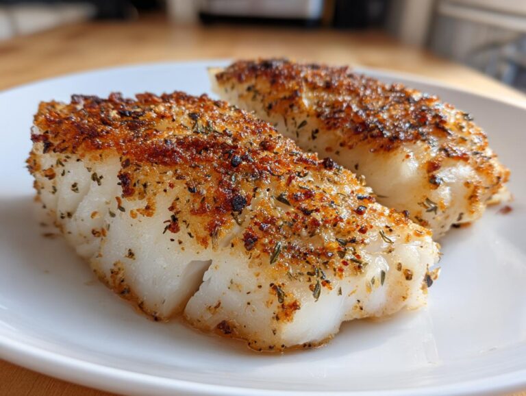 Crispy Air Fryer Cod Fillets