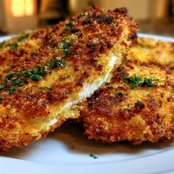 Crispy Air Fryer Parmesan Crusted Chicken