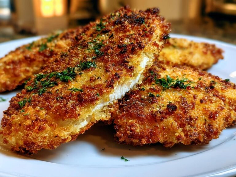Crispy Air Fryer Parmesan Crusted Chicken