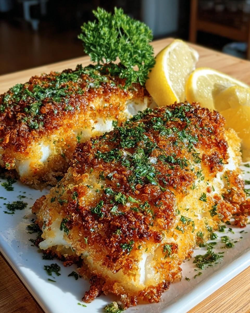 Crispy Air Fryer Parmesan Crusted Cod - Detail 1