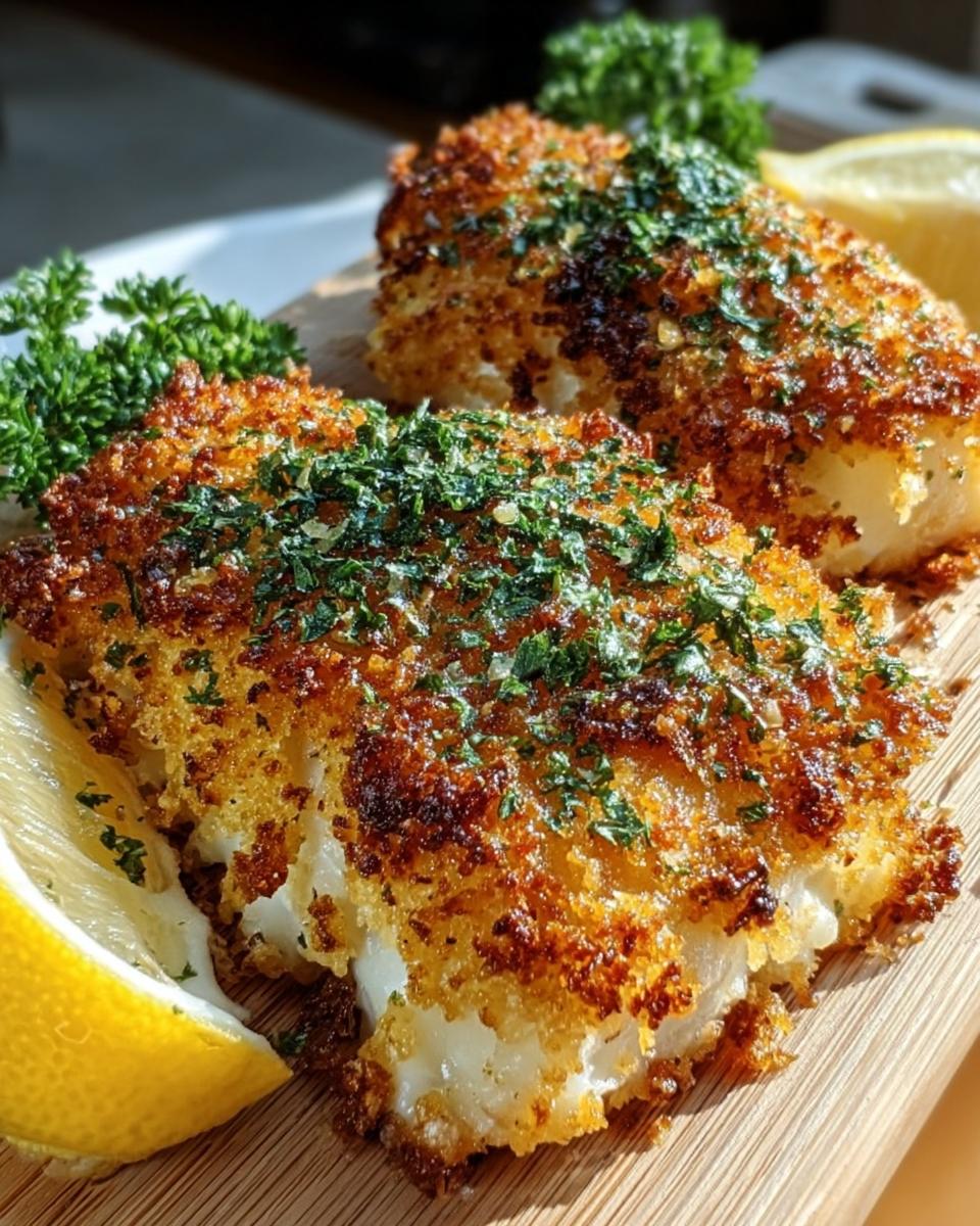 Crispy Air Fryer Parmesan Crusted Cod - Detail 2