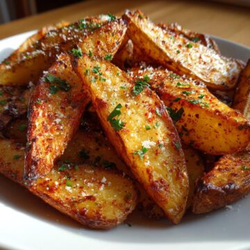 Crispy Air Fryer Potato Wedges