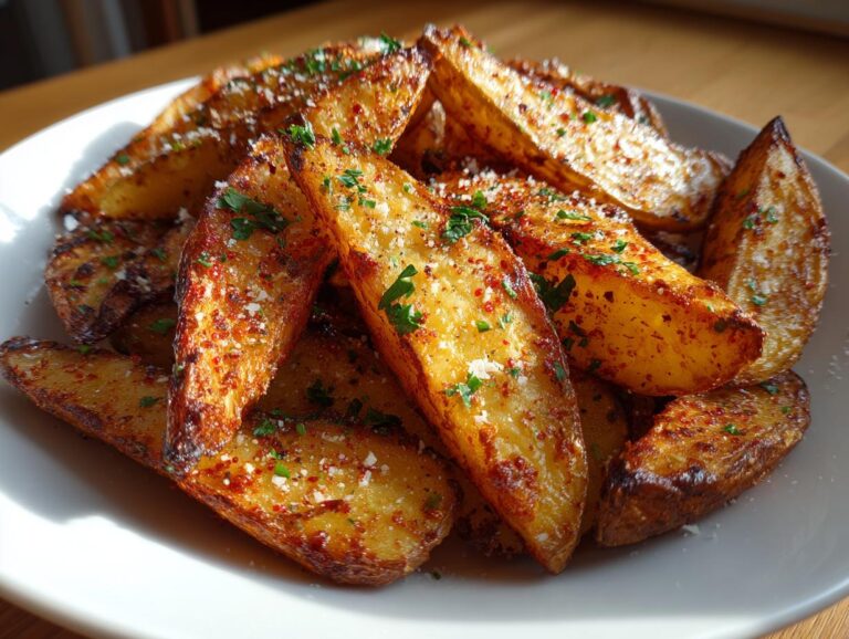Crispy Air Fryer Potato Wedges