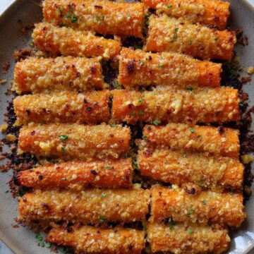 Crispy Parmesan Carrots