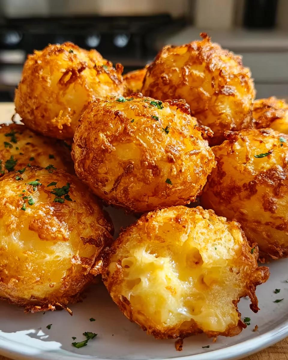 Crispy Potato & Cheese Bombs - Detail 2