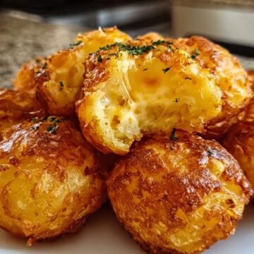 Crispy Potato &Amp; Cheese Bombs