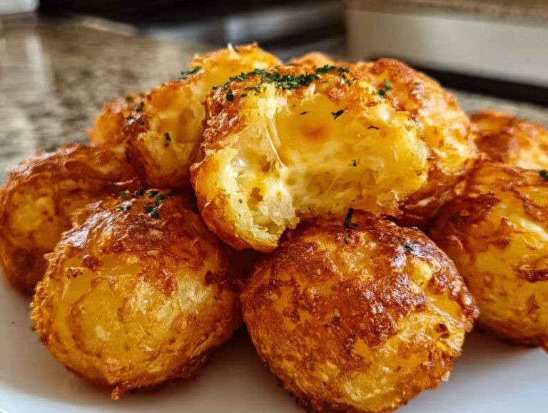 Crispy Potato &Amp; Cheese Bombs