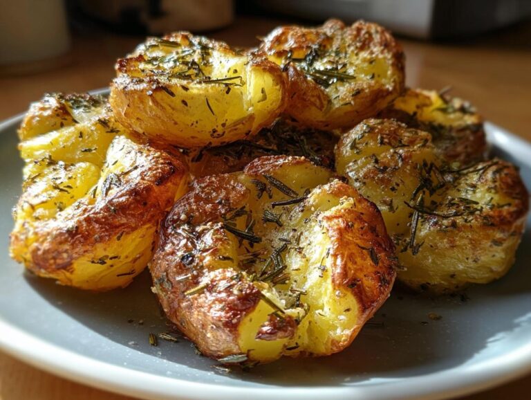 Crispy Smashed Potatoes