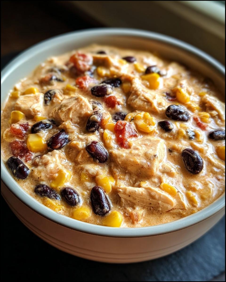 Crock Pot Cream Cheese Chicken Chili - Detail 2