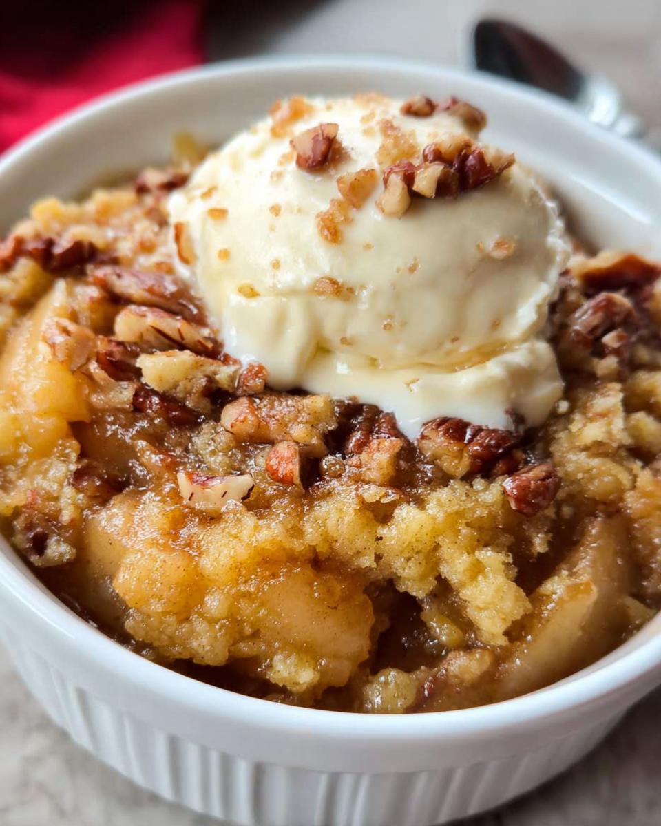 Crockpot Apple Dump Cake - Detail 2