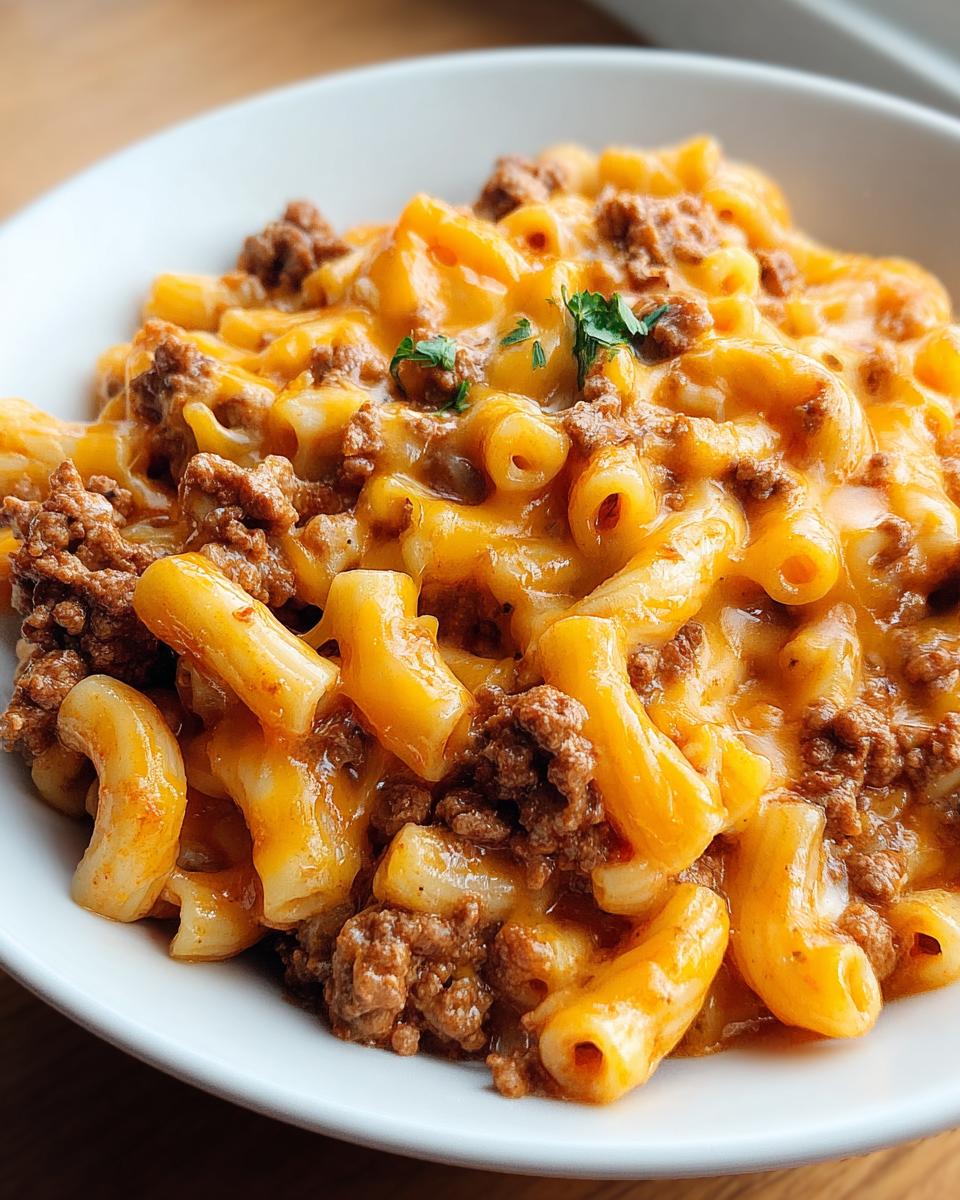Crockpot Cheesy Crack Beef Pasta - Detail 1