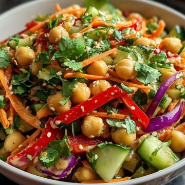 Crunchy Thai Chickpea Salad