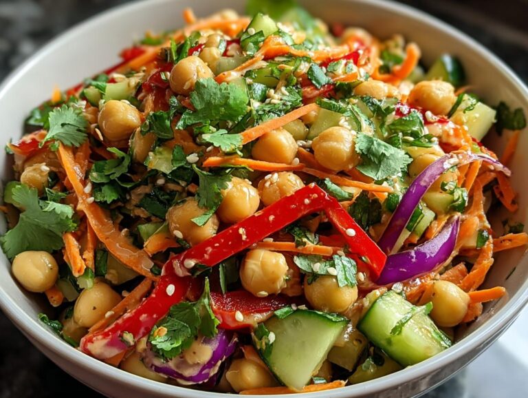 Crunchy Thai Chickpea Salad