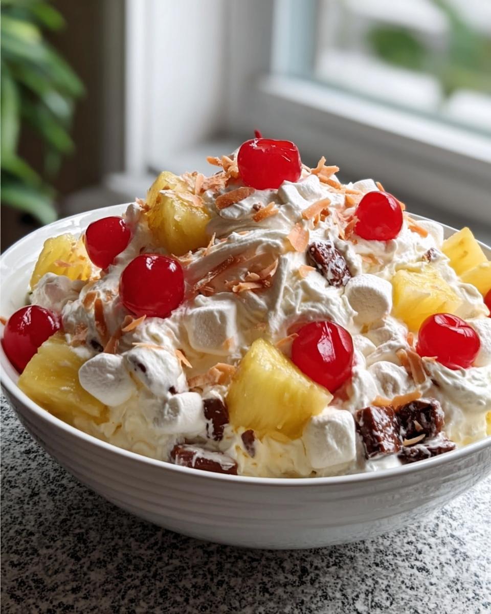 Delicious Millionaire Cheesecake Salad - Detail 1