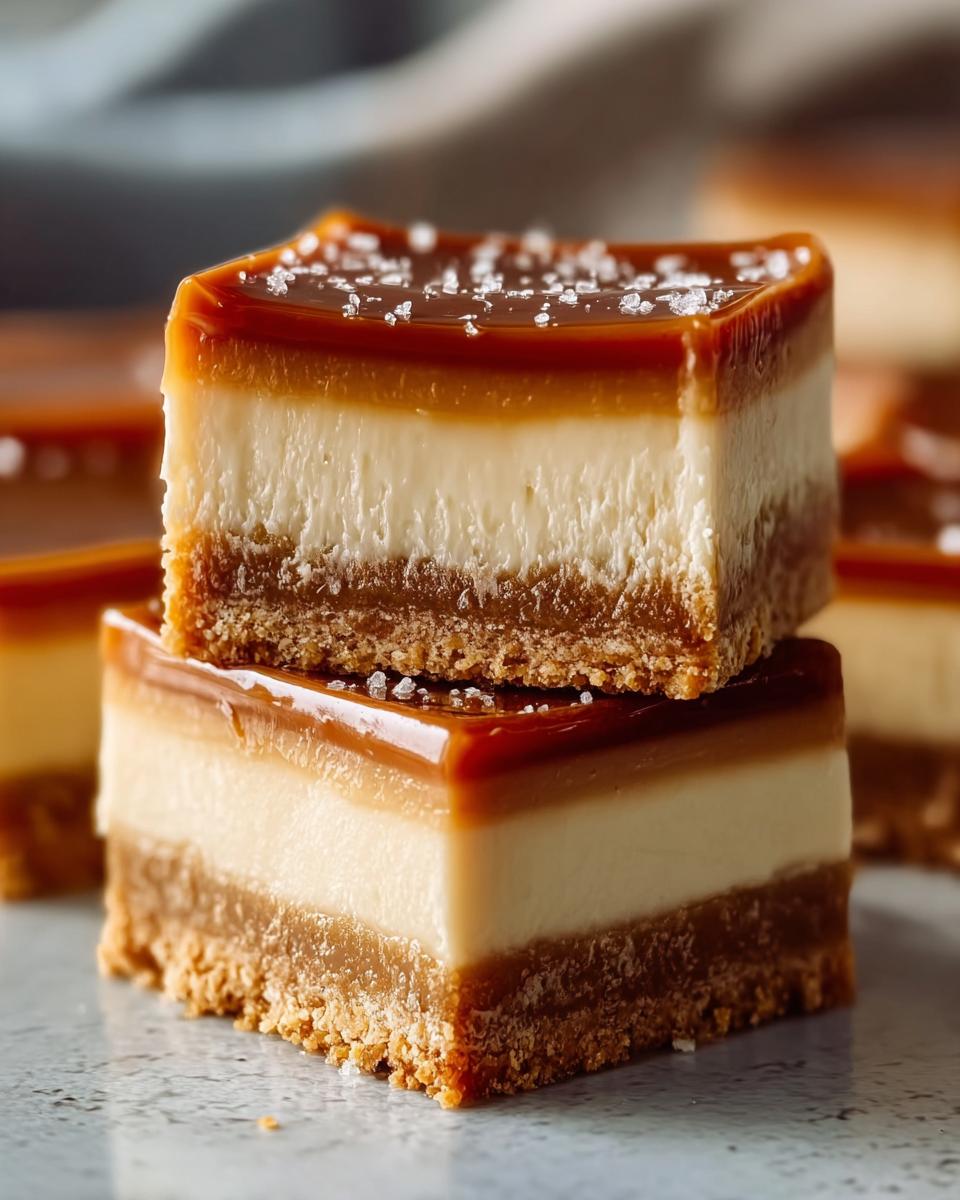 Dulce De Leche Cheesecake Bars - Detail 1