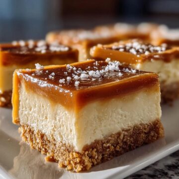 Dulce De Leche Cheesecake Bars