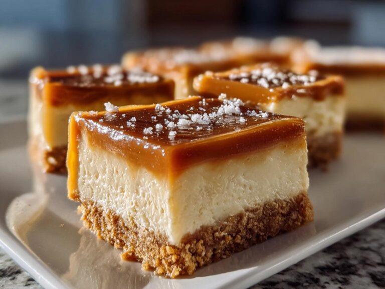 Dulce De Leche Cheesecake Bars