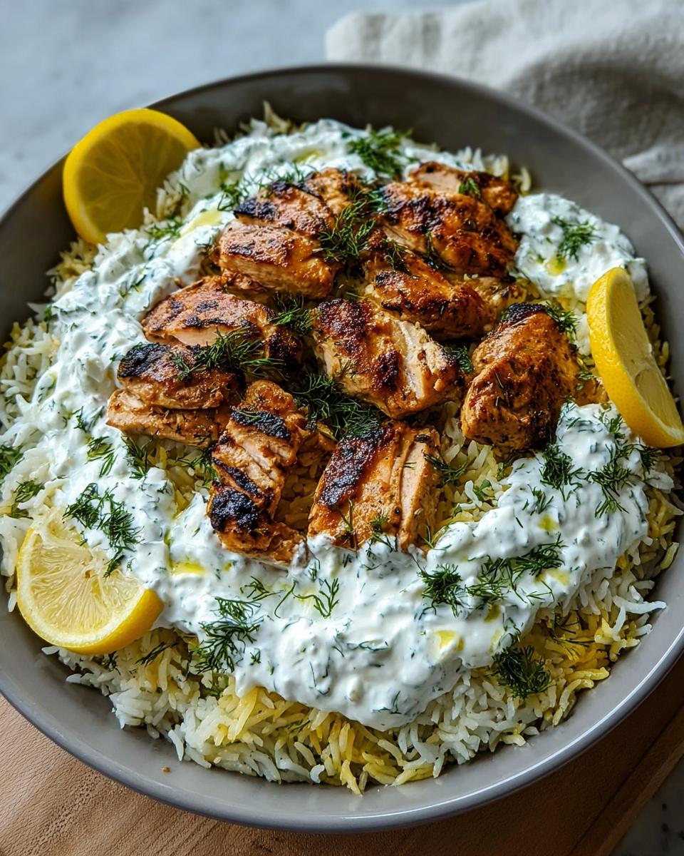 Dump And Bake Chicken Tzatziki Rice - Detail 1