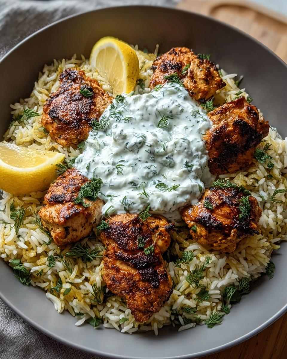Dump And Bake Chicken Tzatziki Rice - Detail 2