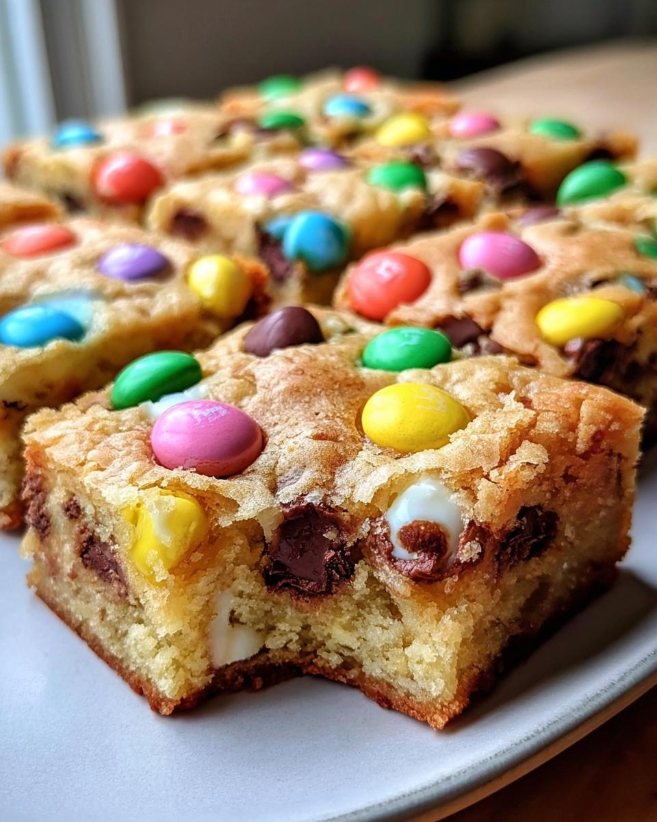 Easter Cake Mix Cookie Bars - Detail 2