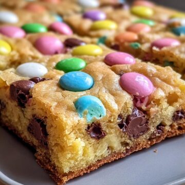 Easter Cake Mix Cookie Bars