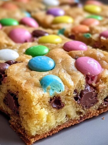 Easter Cake Mix Cookie Bars