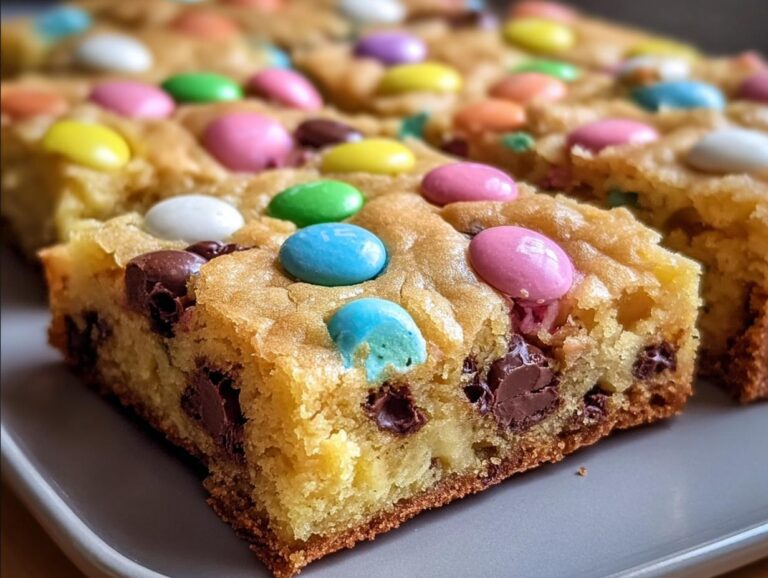Easter Cake Mix Cookie Bars