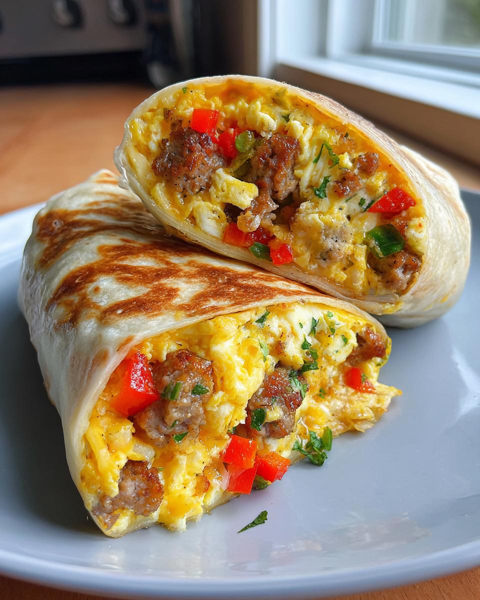 Easy Breakfast Burritos (Make-Ahead) - detail 1