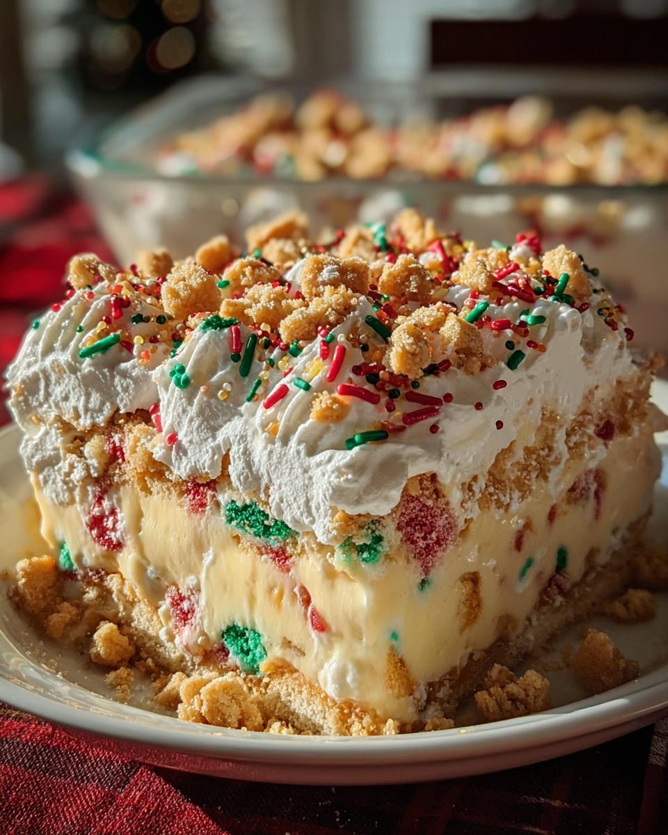 Easy Christmas Cookie Lasagna - Detail 1
