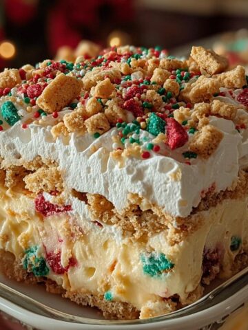 Easy Christmas Cookie Lasagna
