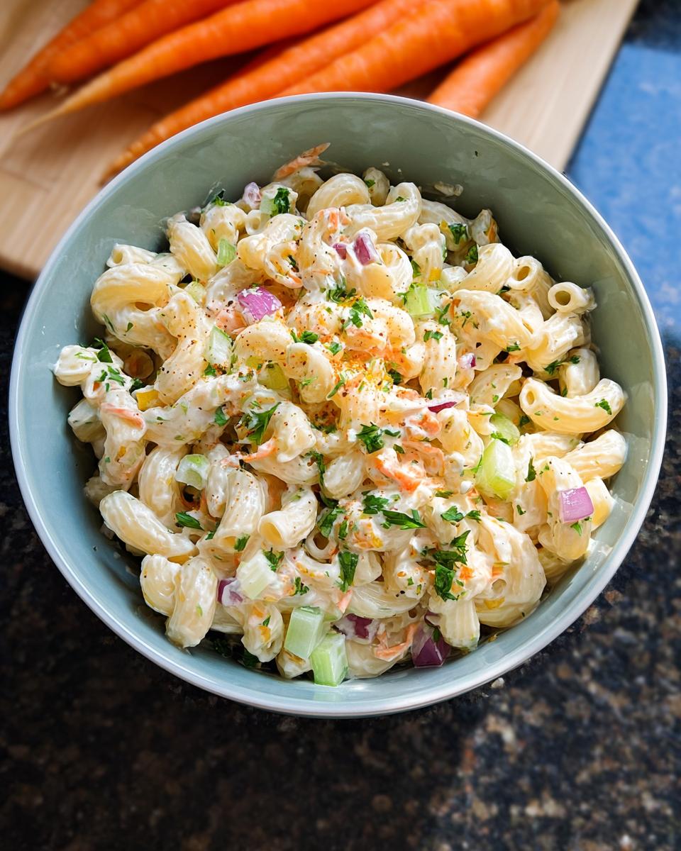 Easy Macaroni Pasta Salad - Detail 1
