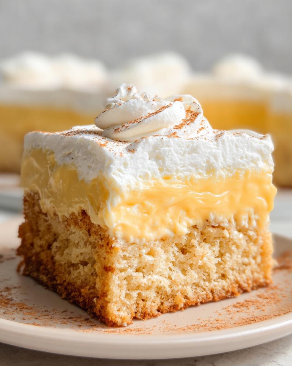 Eggnog Poke Cake - Detail 1