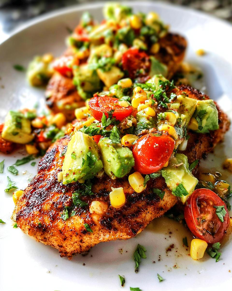 Fiesta Lime Chicken With Avocado Salsa - Detail 2