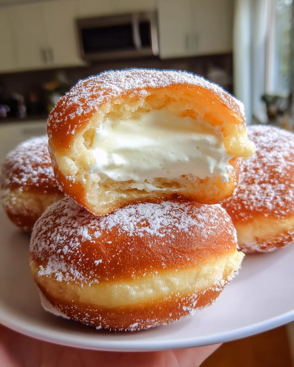 Fluffy Korean Milk Cream Donuts - Detail 2