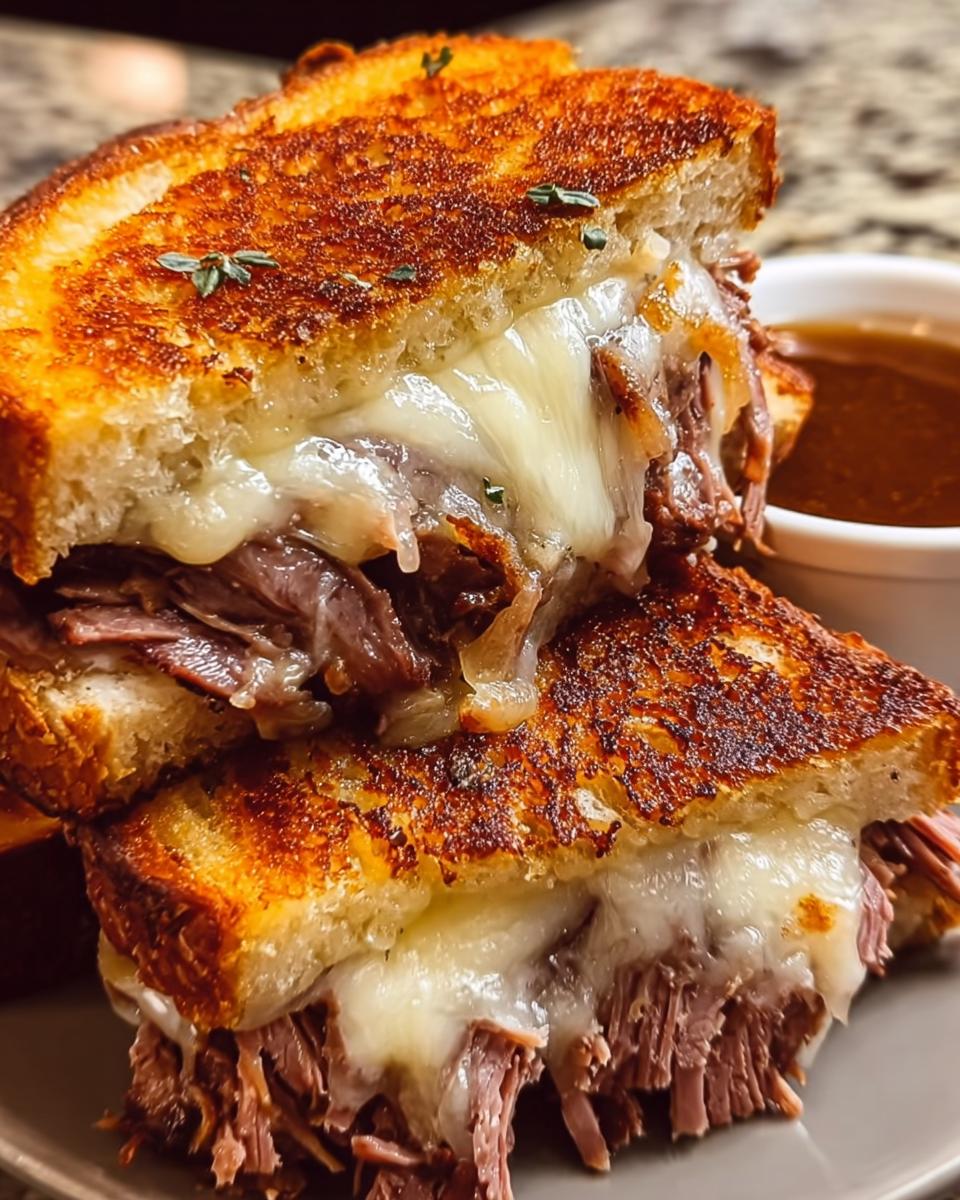 French Dip Grilled Cheese - Detail 2