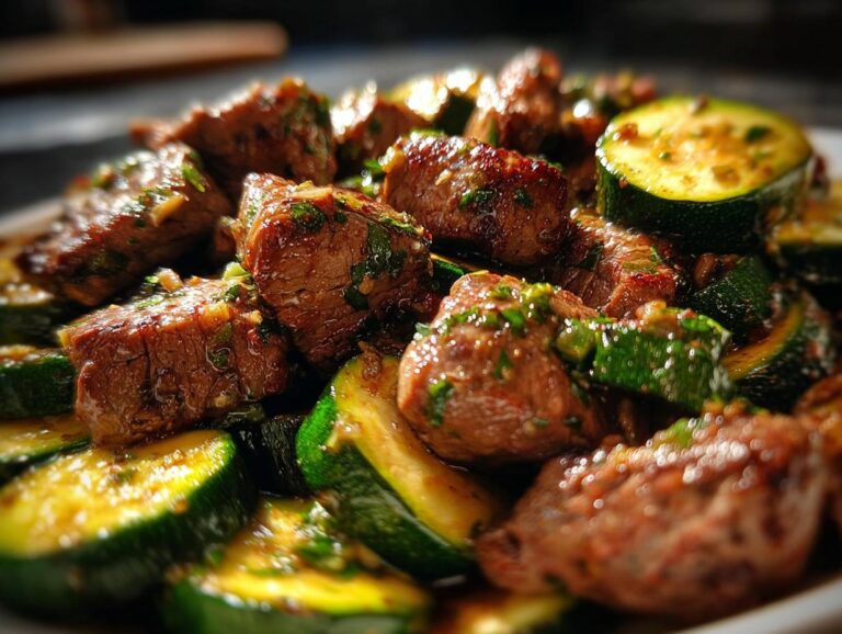 Garlic Butter Steak Bites