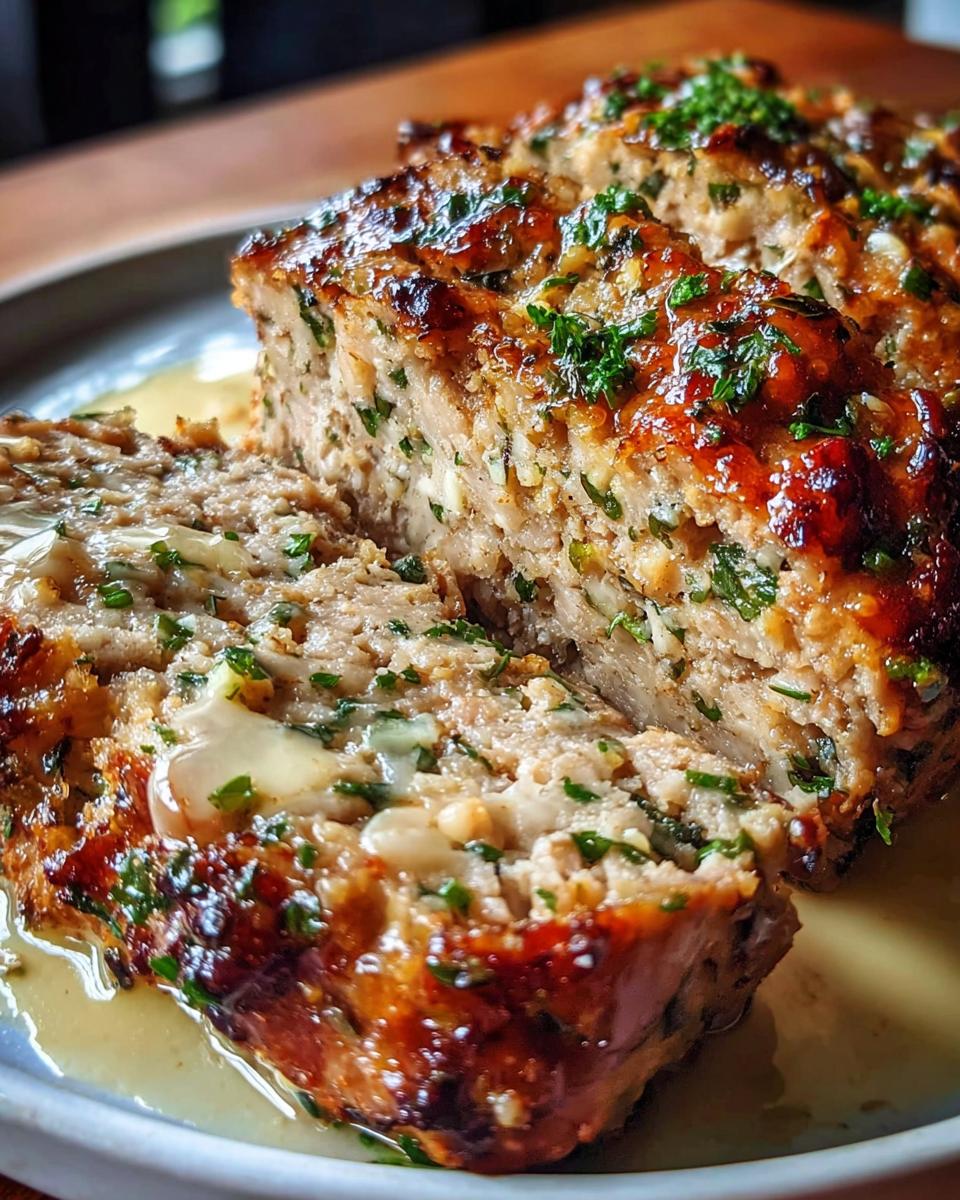 Garlic Parmesan Chicken Meatloaf - Detail 2