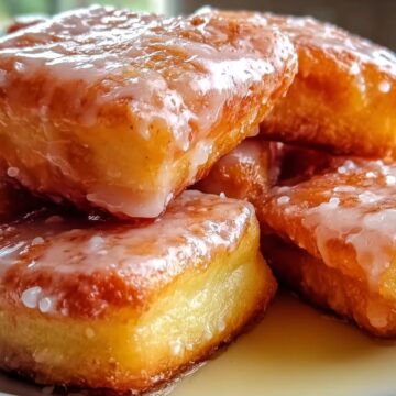 Glazed Buttermilk Beignet Squares