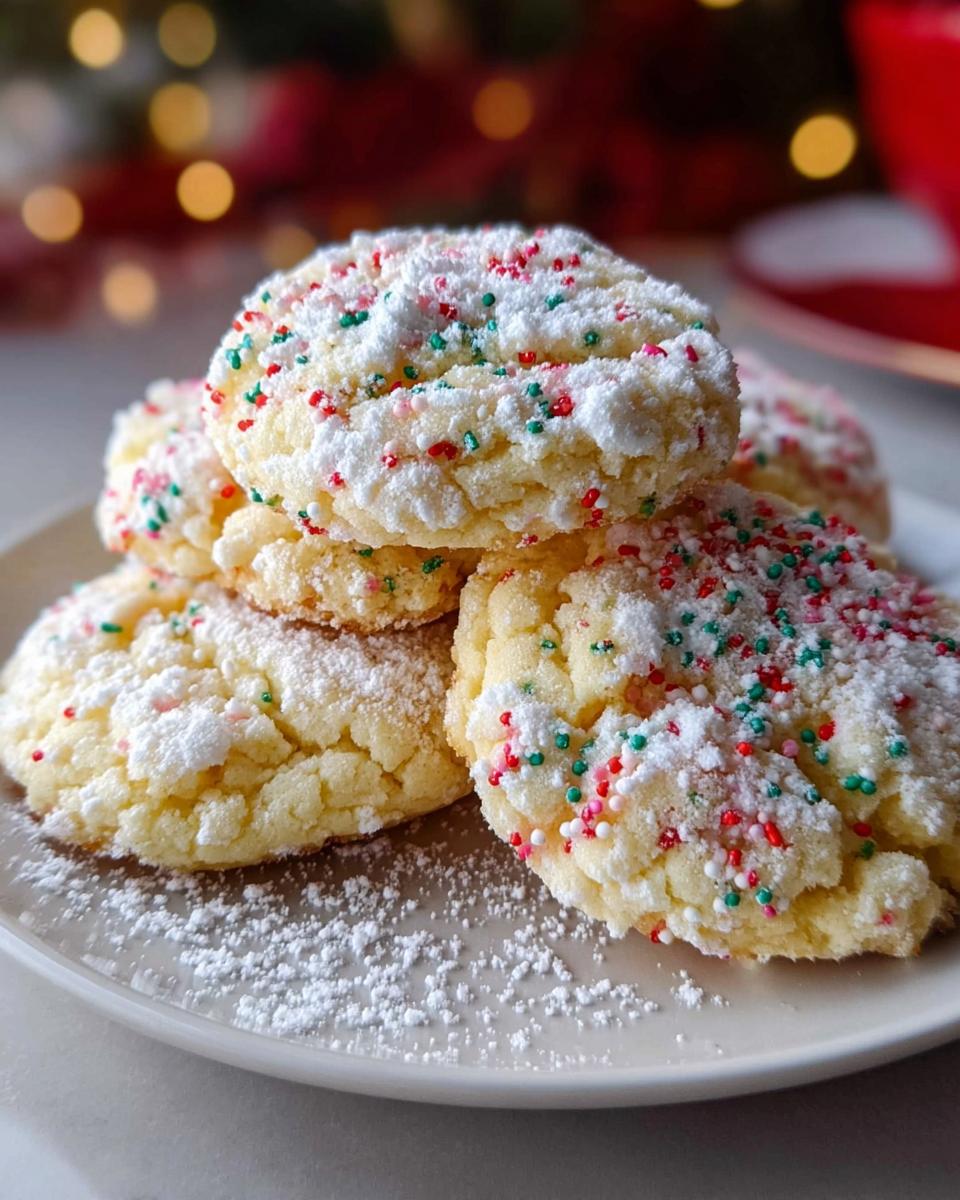 Gooey Christmas Butter Cookies - Detail 1