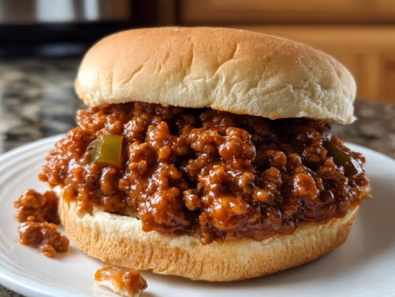 Grandma’s Crockpot Sloppy Joes