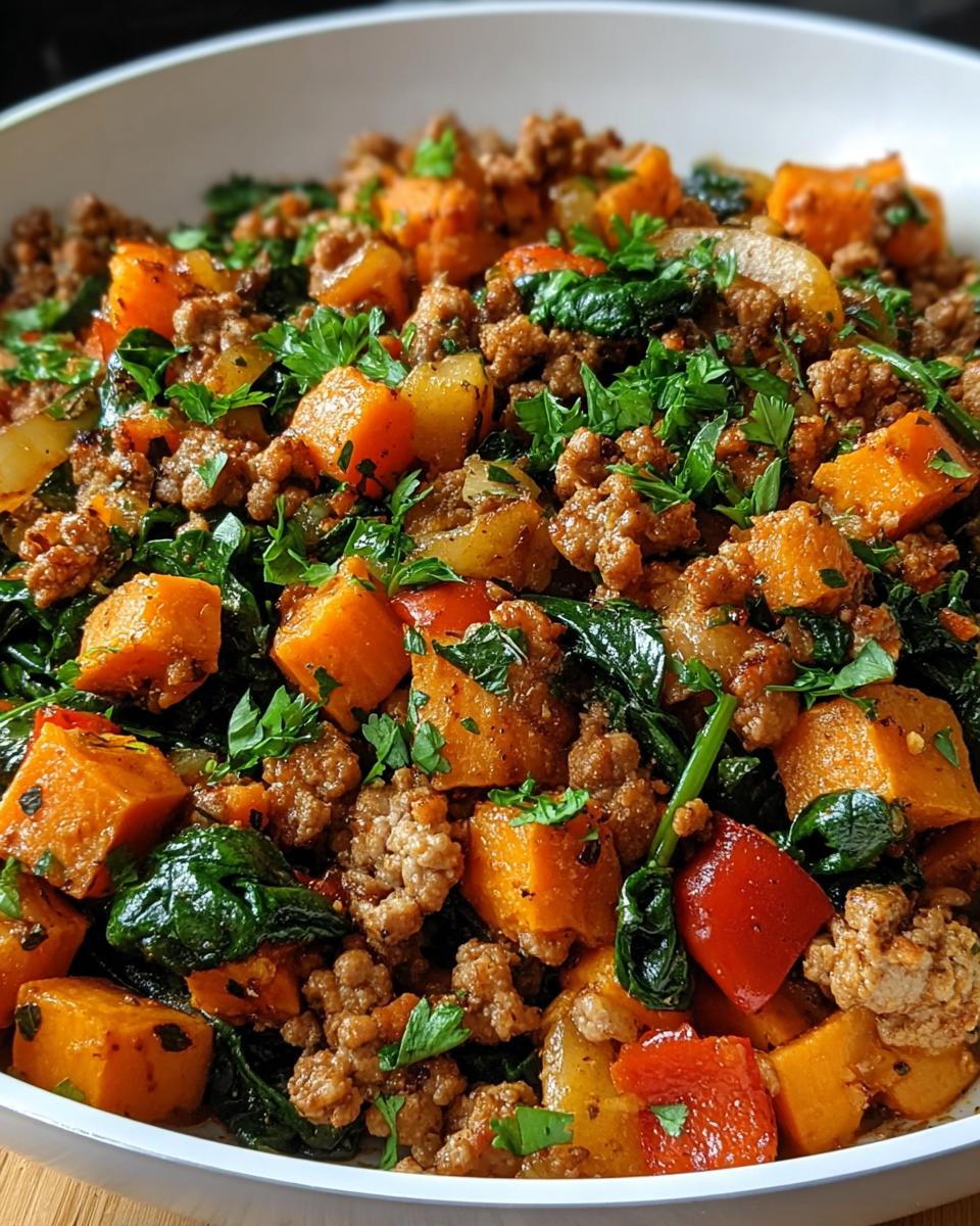 Ground Turkey Sweet Potato Skillet - Detail 2