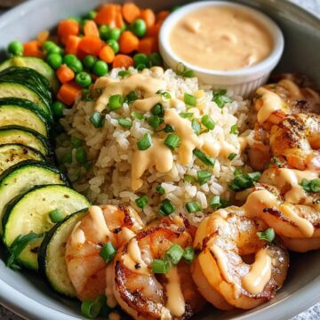 Hibachi Shrimp Rice Bowls