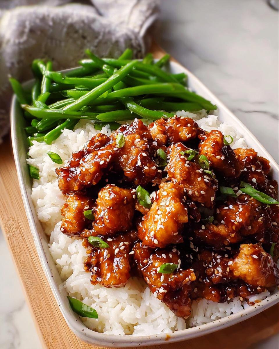 High Protein Sesame Chicken - Detail 1