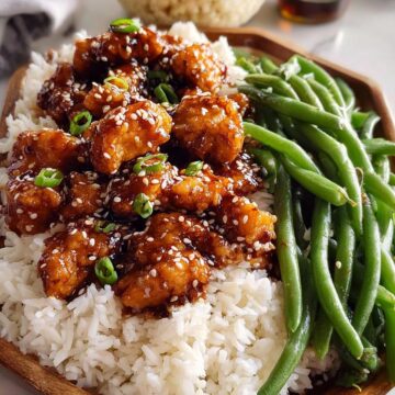 High Protein Sesame Chicken
