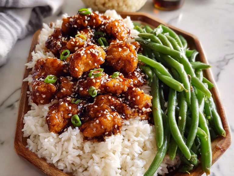High Protein Sesame Chicken