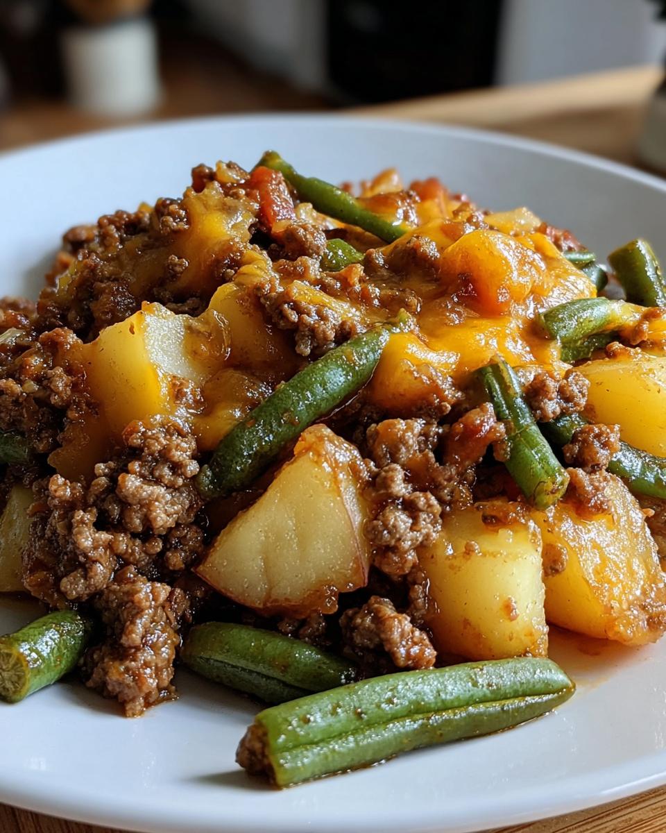 Hobo Casserole With Ground Beef - Detail 1