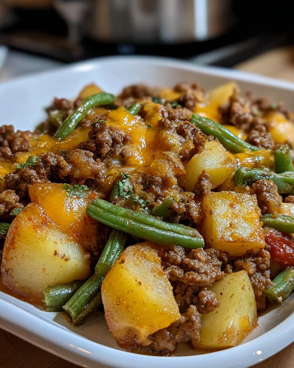 Hobo Casserole With Ground Beef - Detail 2