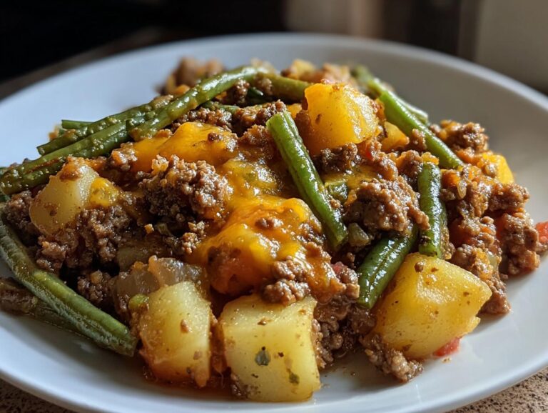 Hobo Casserole With Ground Beef