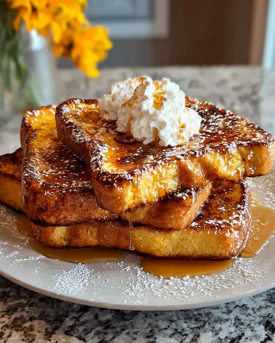 Holiday Eggnog French Toast - Detail 1