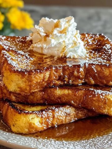 Holiday Eggnog French Toast